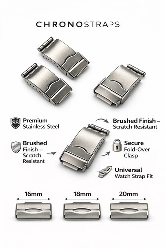 Premium stainless steel watch - stainless,