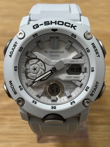 Shock 2000 white - g-shock, carbon